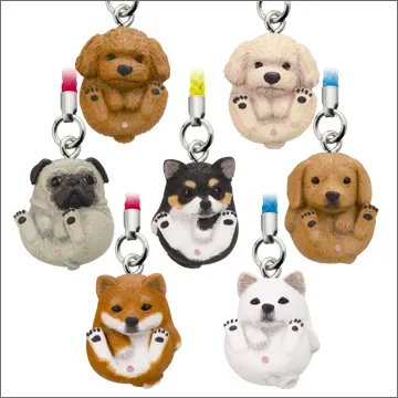 まんまるどうぶつ まんまるいぬ根付(画像)