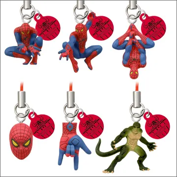 アメイジング スパイダーマン フィギュアストラップ(画像)