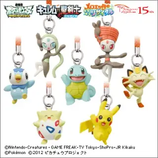 ポケモン根付マスコットBW 2012劇場版 Part2の画像