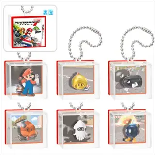 マリオカート7 3Dゲーム画面立体マスコットの画像