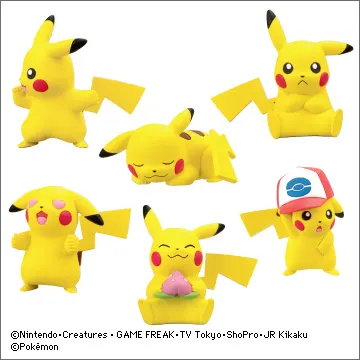 ピカチュウ いっぱいコレクション(画像)