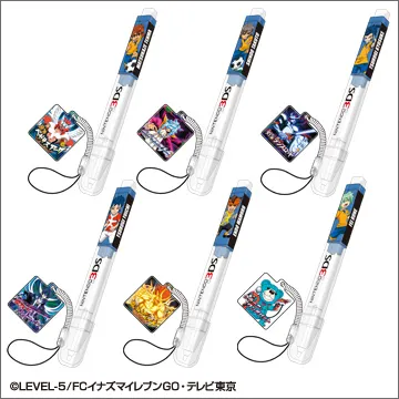 キャラタッチペン for NINTENDO 3DS イナズマイレブンGO ver. Part2(画像)