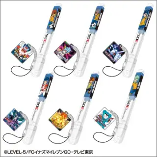 キャラタッチペン for NINTENDO 3DS イナズマイレブンGO ver. Part2の画像