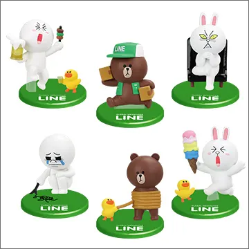 LINE CHARACTER フィギュアコレクション(画像)