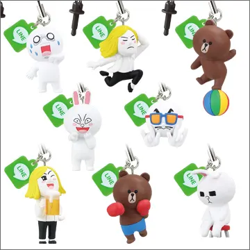 LINE CHARACTER マスコットストラップVol.2(画像)