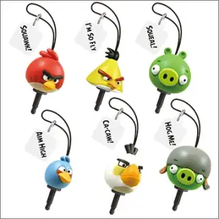 Angry Birds マスコットストラップの画像