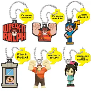シュガー・ラッシュ 8BIT＆CGフィギュアの画像