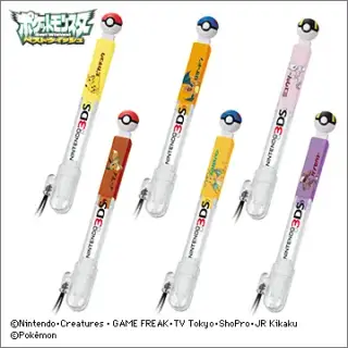 キャラタッチペン for NINTENDO 3DS ポケットモンスターBWver. Part2の画像