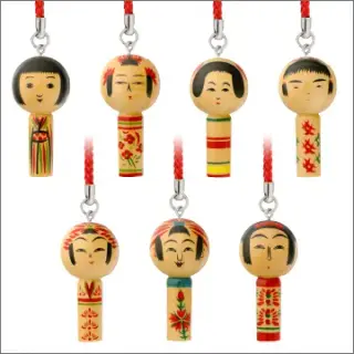 こけし根付 弐の画像