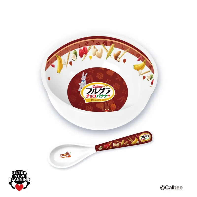 Calbee フルグラ 朝食食器セット ラインナップ 2
