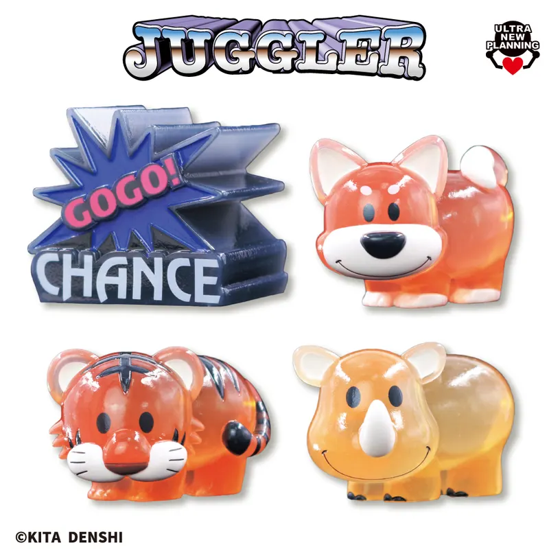 JUGGLER マスコットフィギュア vol.2の台紙