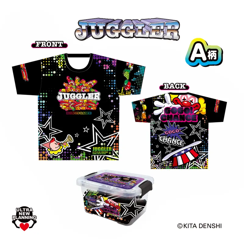 コンコレ JUGGLER フルグラTシャツ vol.3 ラインナップ 2