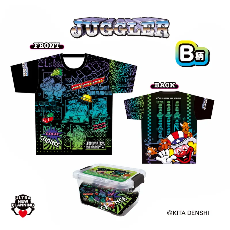 コンコレ JUGGLER フルグラTシャツ vol.3 ラインナップ 3