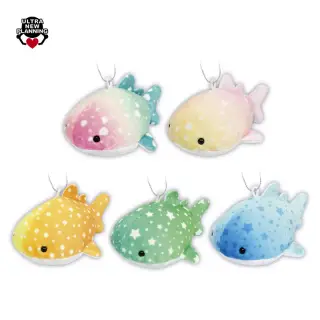 幸せのジンベエザメぶるぶるぬいぐるみマスコットBC〜宝石カラー〜vol.3の画像