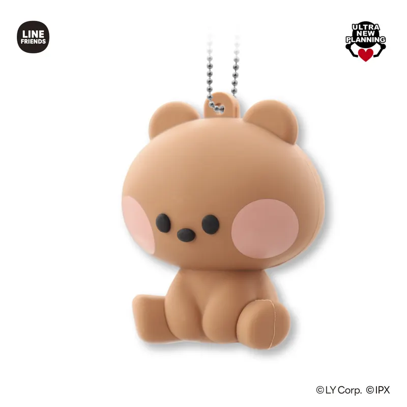 LINE FRIENDS minini 3Dラバーマスコット ラインナップ 3